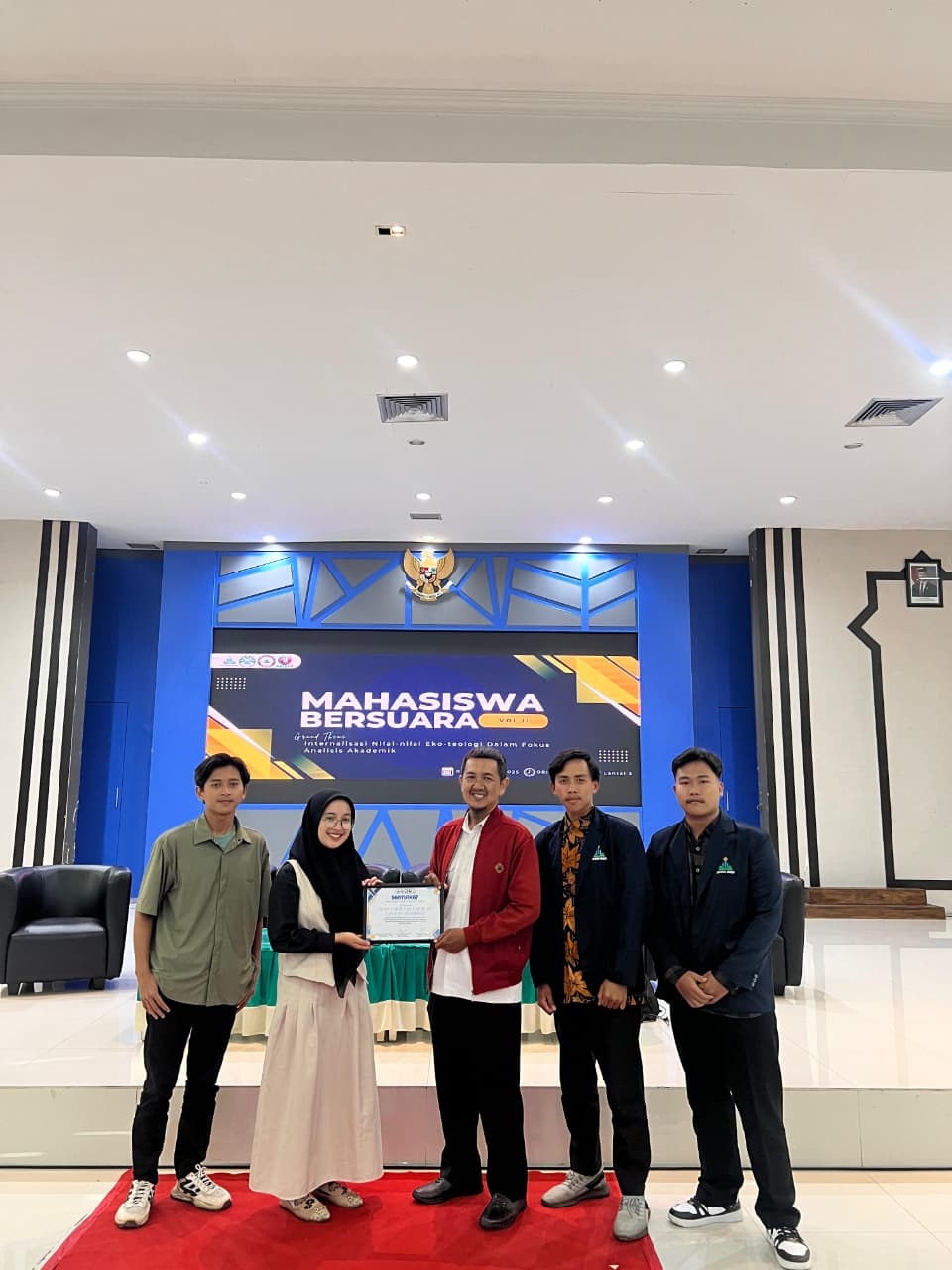 Angkat Suara Mahasiswa, Ketua HMPS Tadris Matematika Jadi Perwakilan Mahasiswa dalam Forum "Mahasiswa Bersuara Vol. 2"
